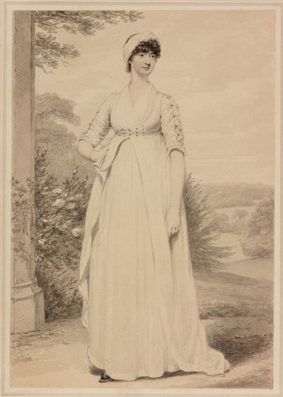 Portrait of a Lady by Henry Edridge